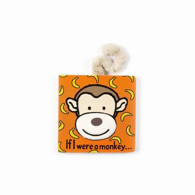 Jellycat If I Were A Monkey Board Books New Zealand | EGADX7634